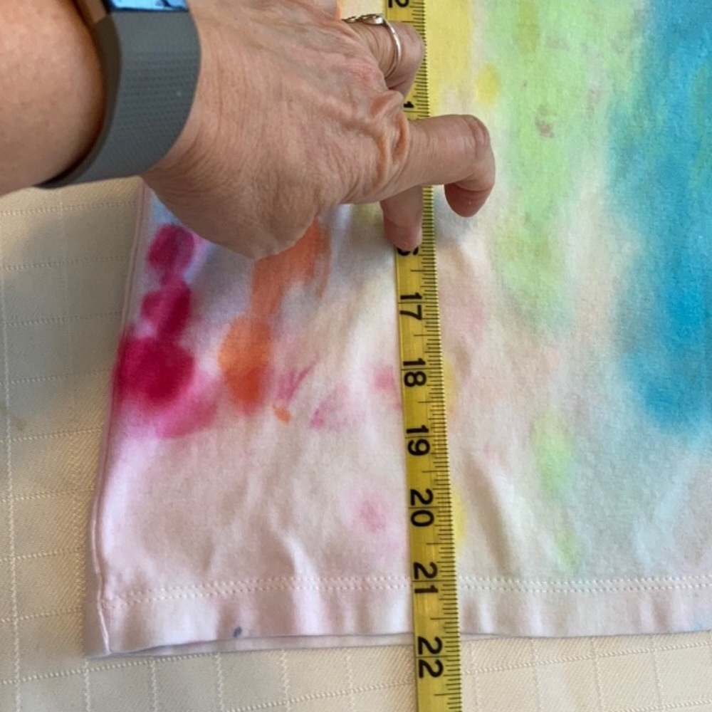 Tie Dye Shirt Chico’s brand Size 1 - Picture 3 of 5